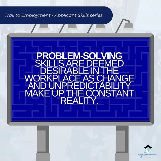 Problem-solving - #3 of the blog series on skills identified by employers as the key to job market success. And let's face it, where would you be without this skill ... in trouble, we guess 🤨 #employability #skills #skillsforthefuture #problemsolving #blogpost #studyabroad #employervoice #whatgetsyouhired