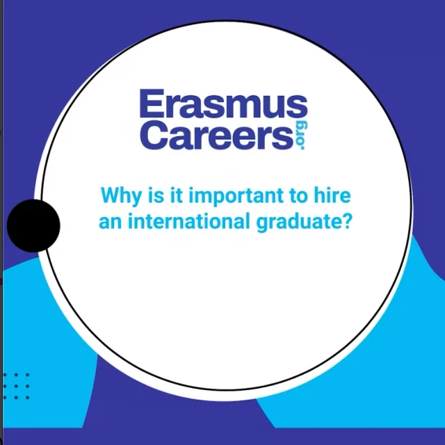What do employers think about international graduates? And are all of them positive about mobility experiences? Want to find out? Join Nannette Ripmeester on the @esn_int YouTube channel for a live webinar tackling this topic. #erasmuscareers #Employability #skills #employers #jobhunting